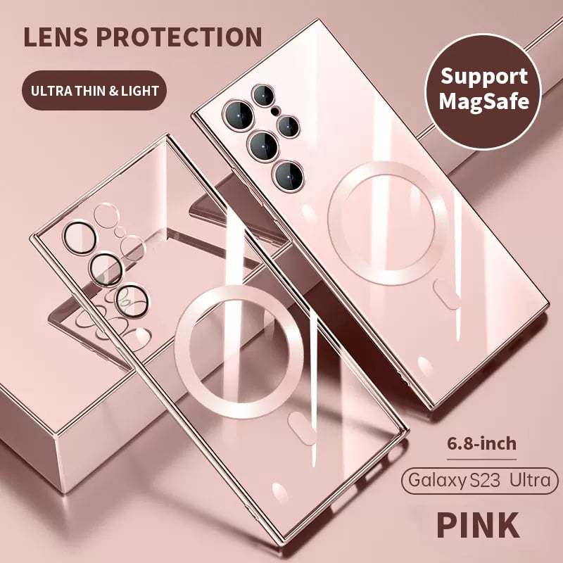 Stornfield | Luxury Transparent Magnetic Cover for Samsung