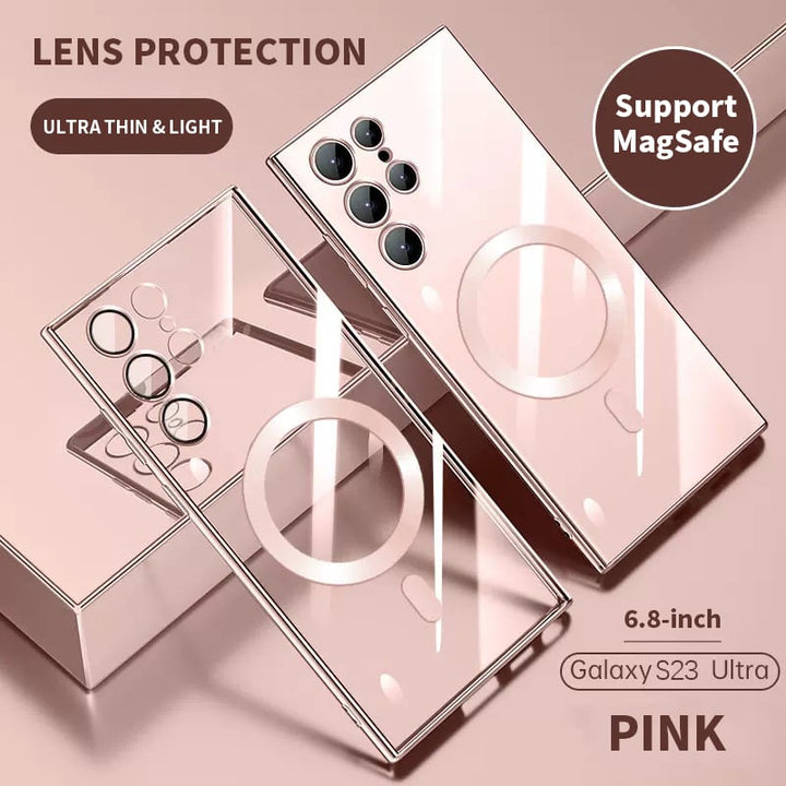 Stornfield | Luxury Transparent Magnetic Cover for Samsung