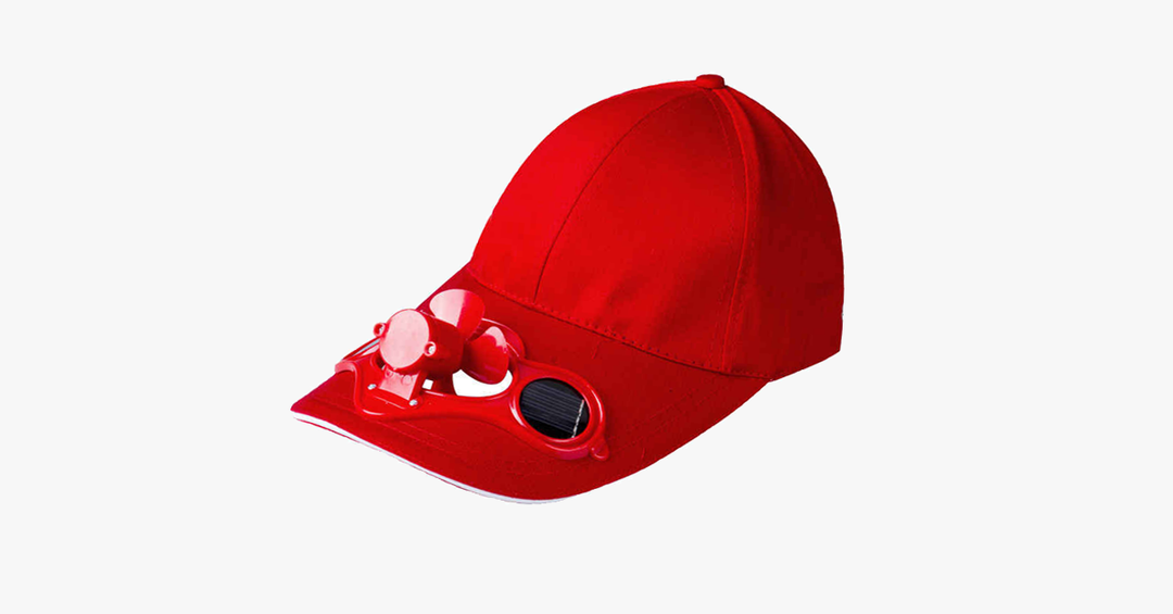 Solar Powered Cooling Fan Hat | Stornfield