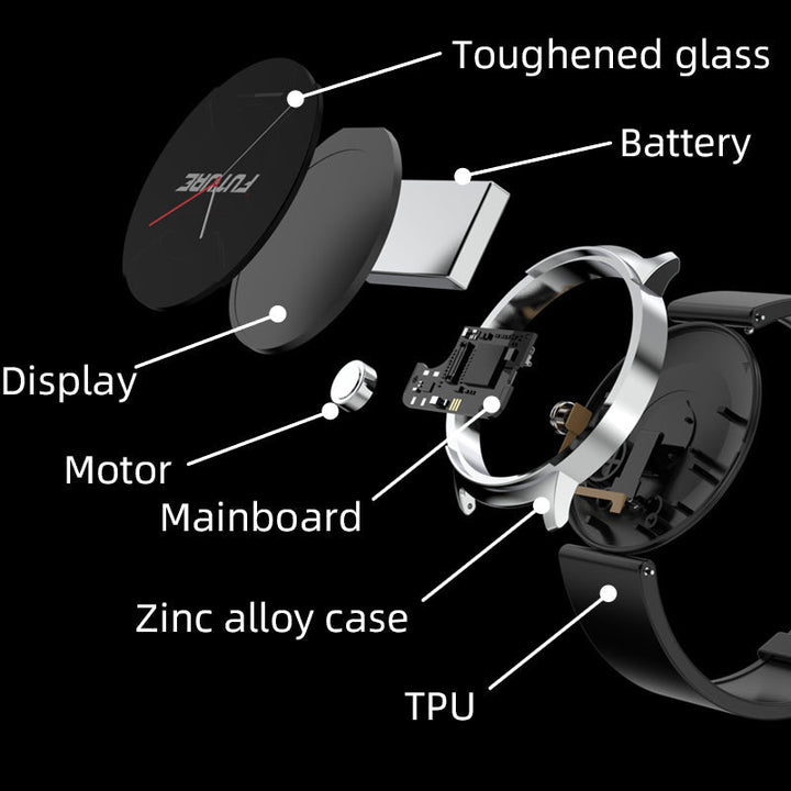 Stornfield | BCKS02 Blood Glucose Monitor Blood Oxygen Blood Pressure Heart Rate Bluetooth Smartwatch