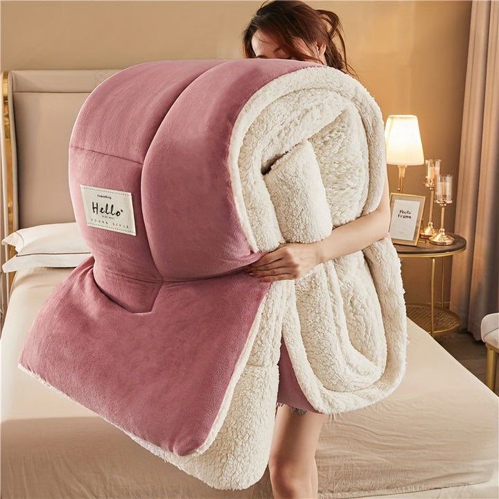 Three-layer, cuddly comfort blanket for cold nights – extra warm and soft | Stornfield