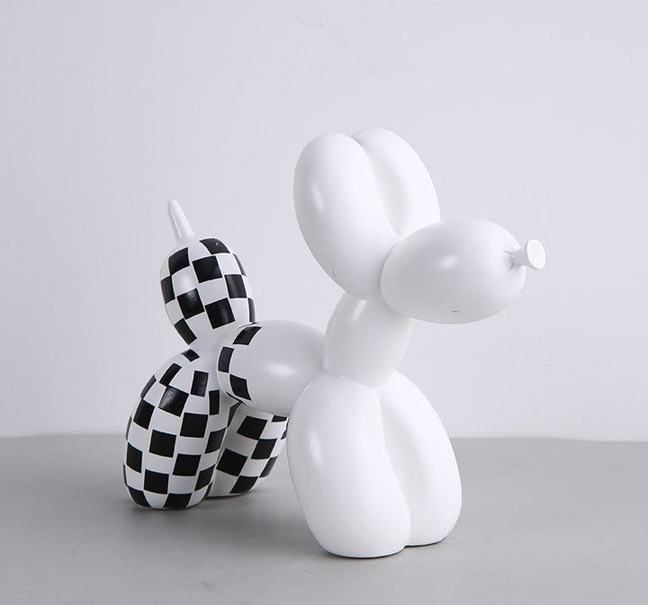 Stornfield | Black and White Balloon Dog
