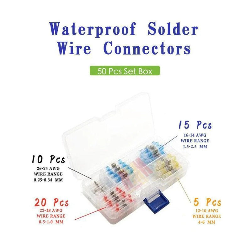 Waterproof Solder Wire Connectors | Stornfield