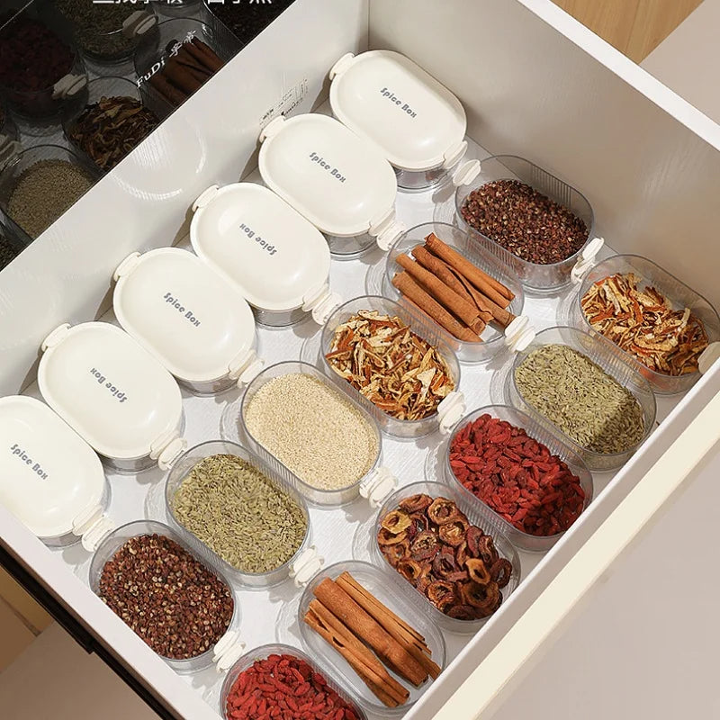 Spice box set stackable with lid | Stornfield