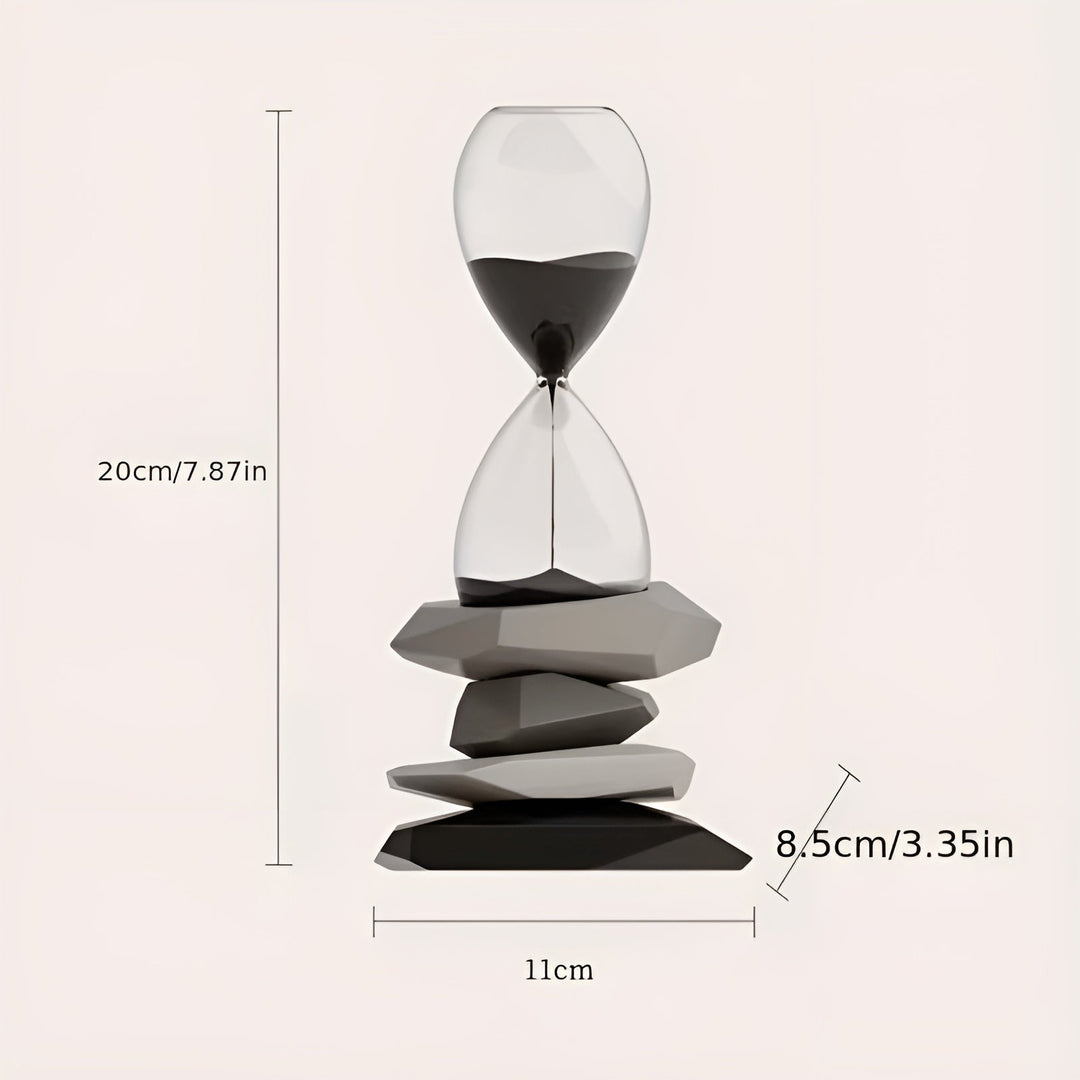 Minimalist Hourglass – Timeless & Decorative | Perfect for Living Room and Office | Stornfield