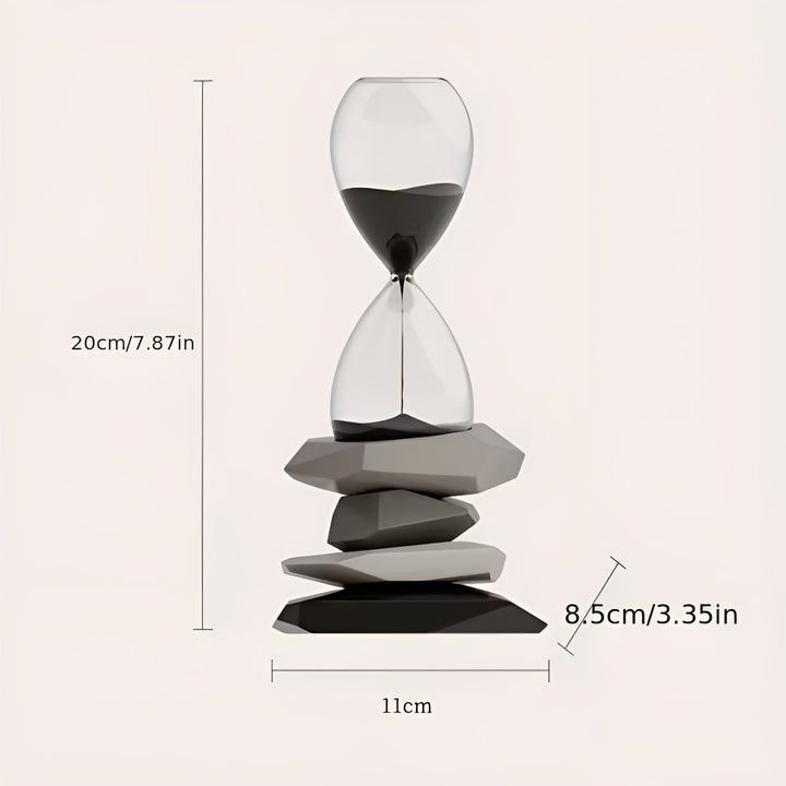 Minimalist Hourglass – Timeless & Decorative | Perfect for Living Room and Office | Stornfield