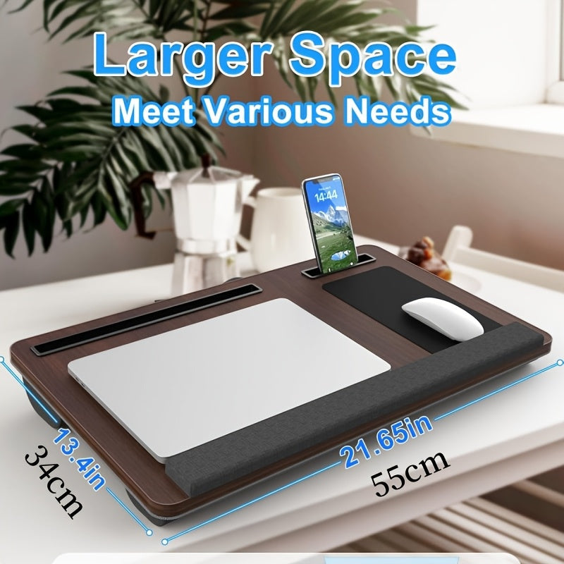 Ergonomic Laptop Holder with Wrist Support and Device Slots | Stornfield