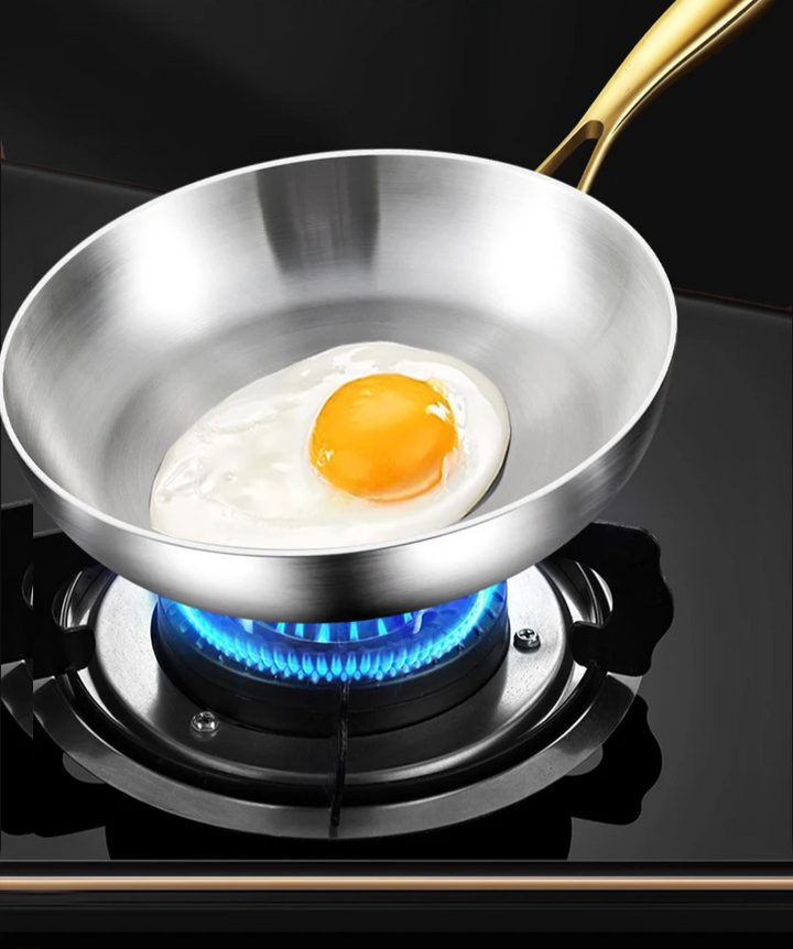 ChefSteel – Professional Stainless Steel Frying Pan for Gas & Induction Stornfield