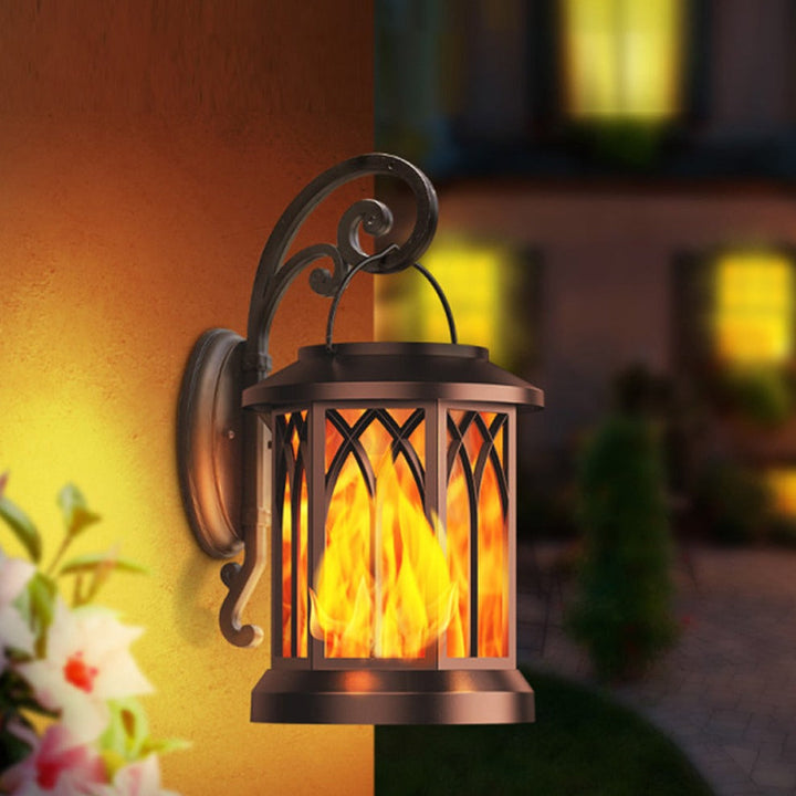 Stornfield | FlameGlow™ - Hanging Solar Flame Lantern (2 Pack)