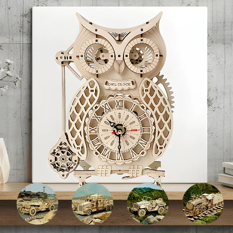 Super Wooden Mechanical Model Puzzle Set | Stornfield