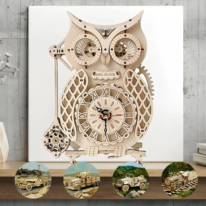 Super Wooden Mechanical Model Puzzle Set | Stornfield