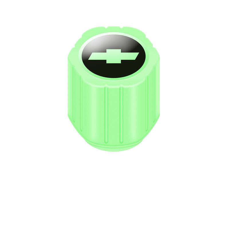20-Pack Neon Green Glow Tire Valve Caps – No Battery Needed, Universal Fit Stornfield
