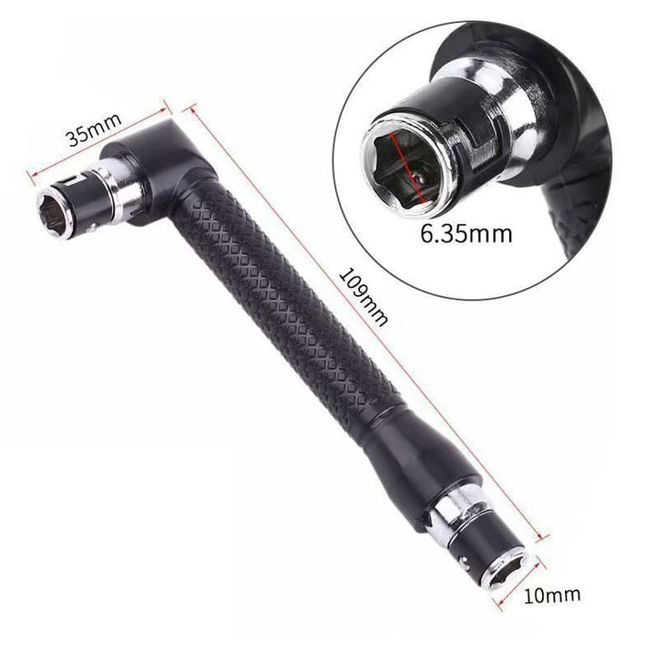 Drill machine angle attachment with accessory set | Stornfield
