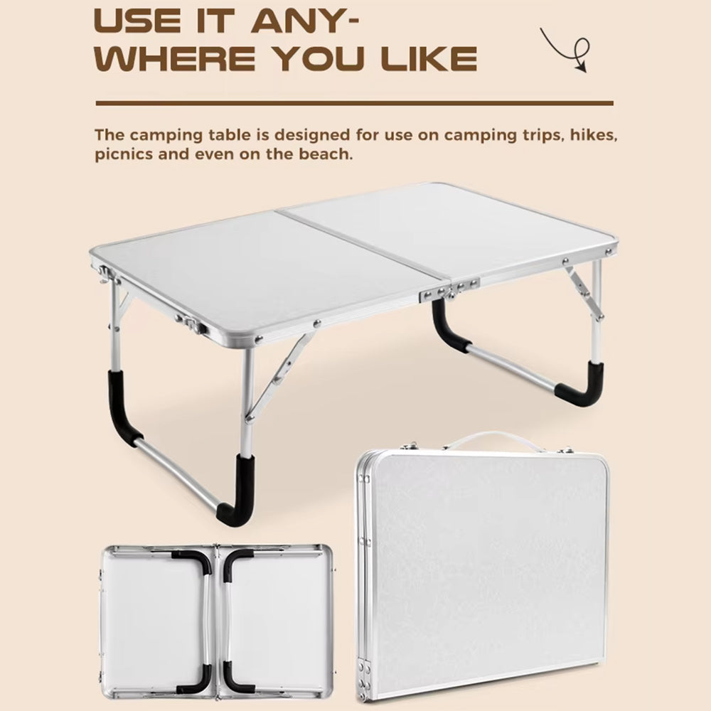 Foldable lightweight camping table made of aluminum | Stornfield
