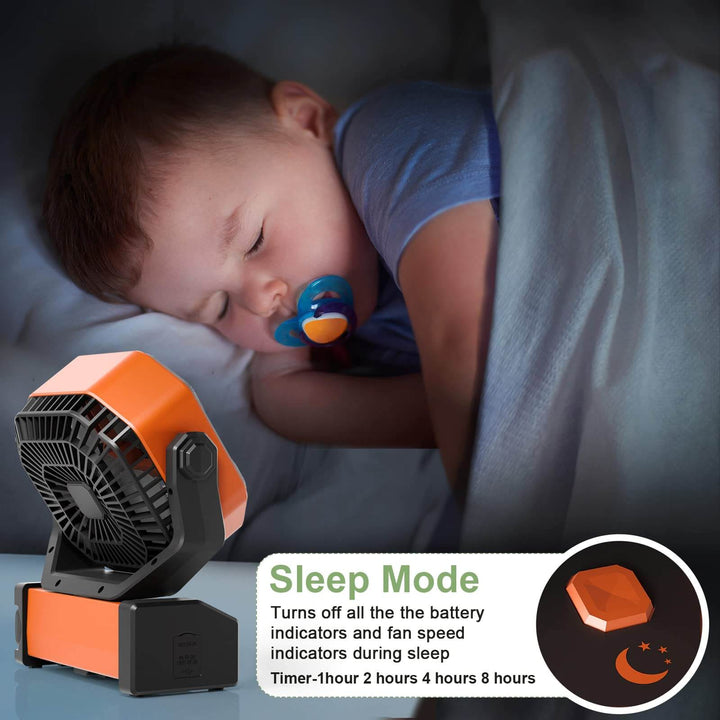 3 In 1 Cordless Camping Fan | Stornfield