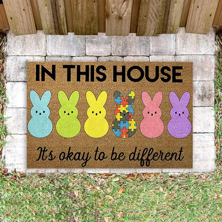 Stornfield | Non-slip cartoon rabbit doormat