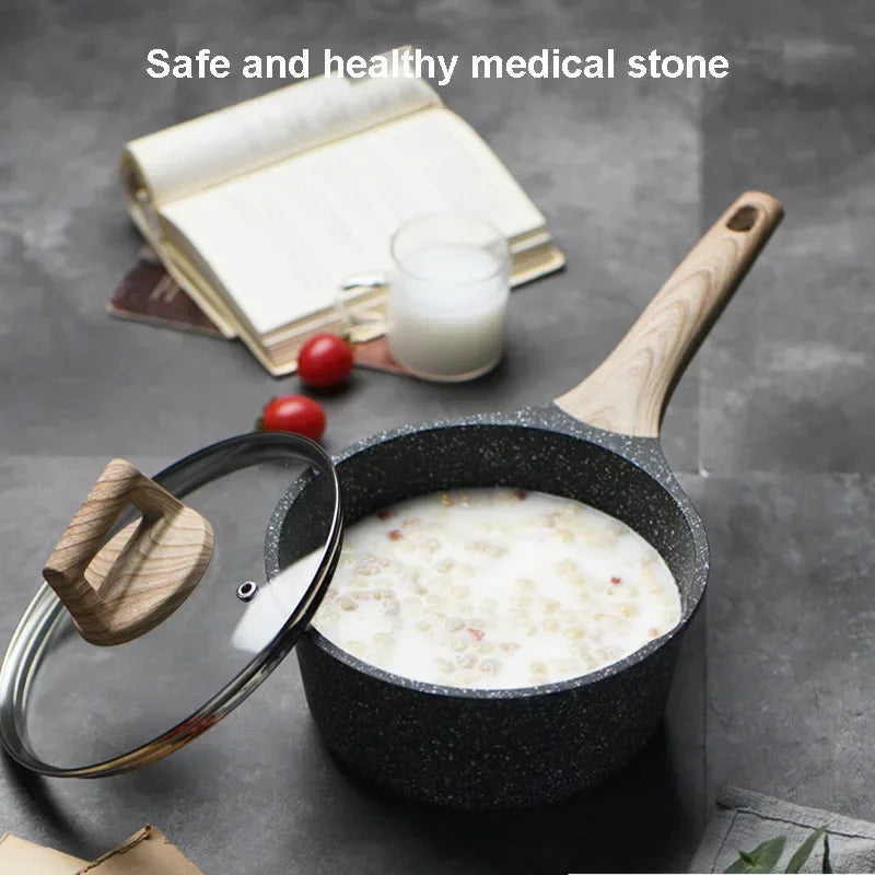 Cast Iron Non stick Cooking Frying Pan and Pot Kitchen Cookware | Stornfield