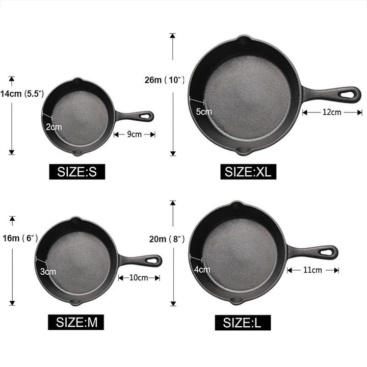 Cast Iron Non-stick Frying Pan | Stornfield