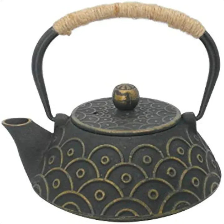 Cast Iron Teapot with Stainless Steel Infuser Loose Leaf Tea Kettle | Stornfield