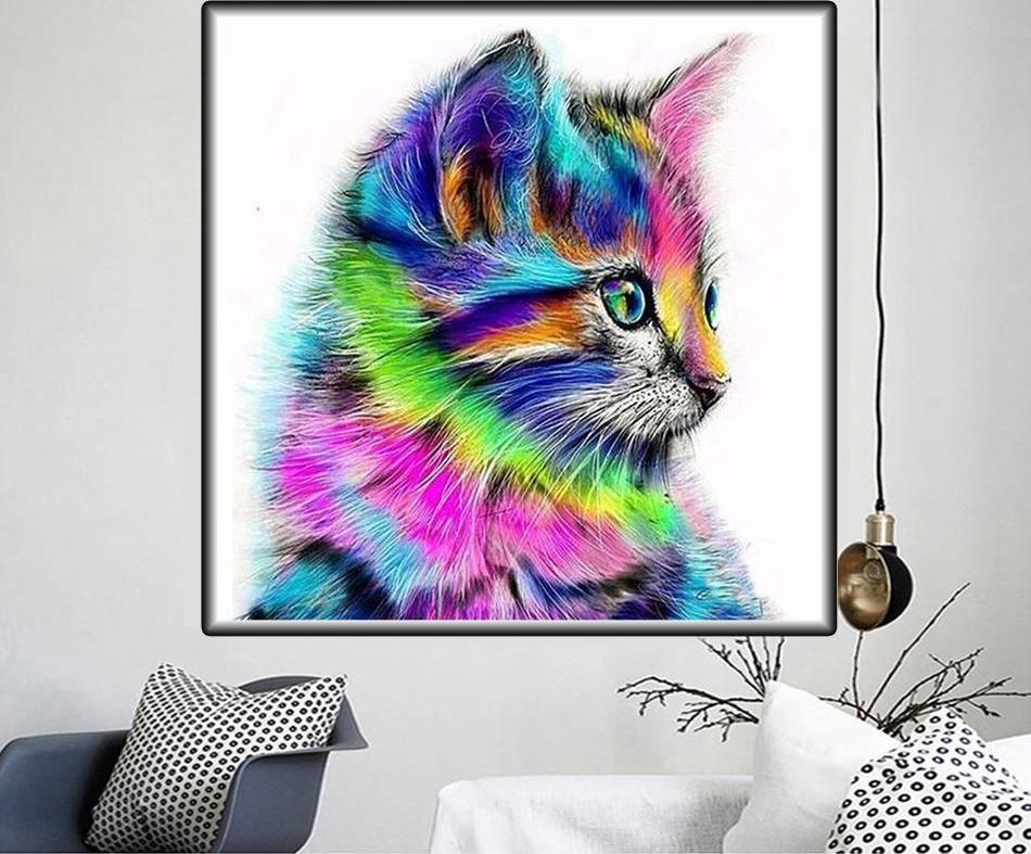 Rainbow Kitten - GemPaint Kit | Stornfield