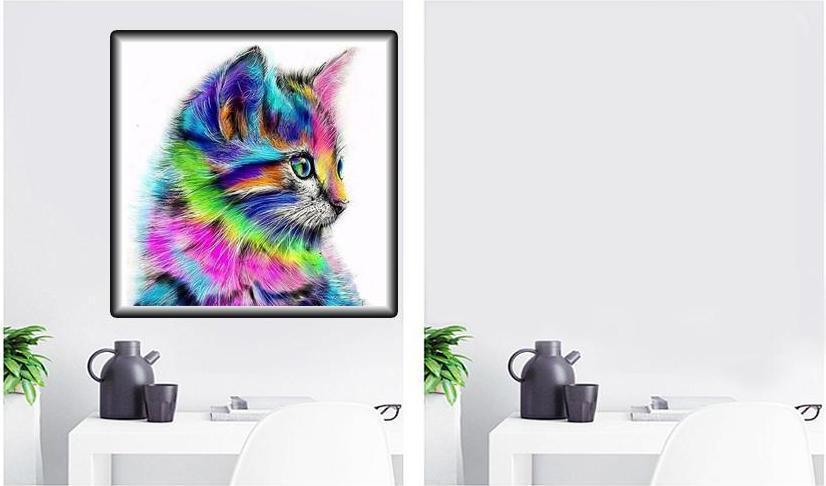 Rainbow Kitten - GemPaint Kit | Stornfield
