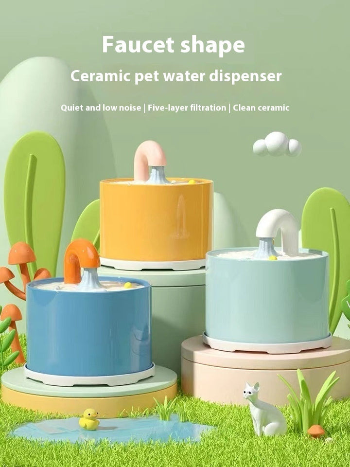 Automatic Ceramic Cat Water Dispenser | Stornfield