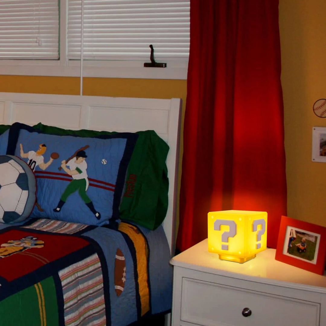 Stornfield Super Mario-inspired Gaming Decor - Power-Up Block Night Light