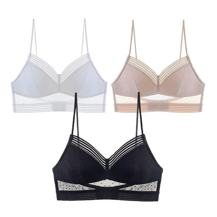 Stornfield | LOW BACK WIRELESS LIFTING LACE BRA
