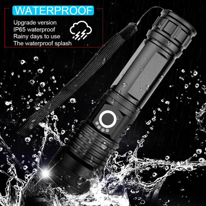 Stornfield | High Power LED Flashlight 30000-5000 Lumens, Waterproof