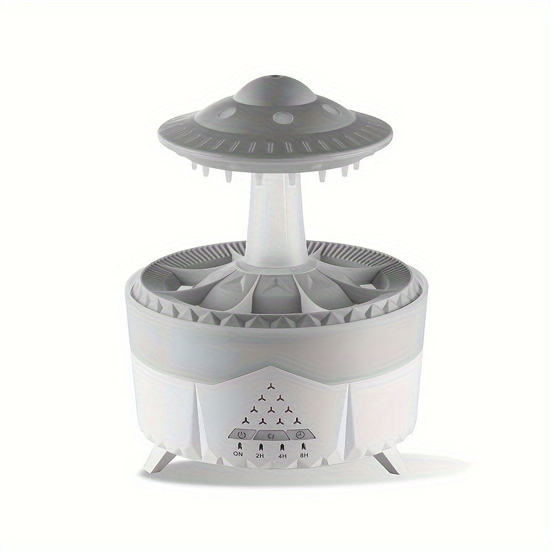 Stornfield | Relaxing Raindrop Aromatherapy Essential Oil Diffuser - LED Light & Humidifier