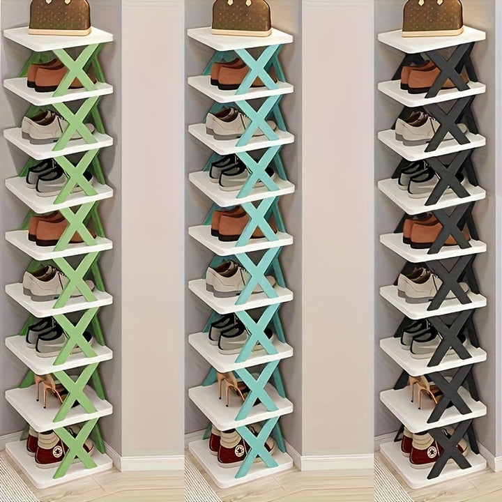 Narrow Shoe Rack Tower | Stornfield