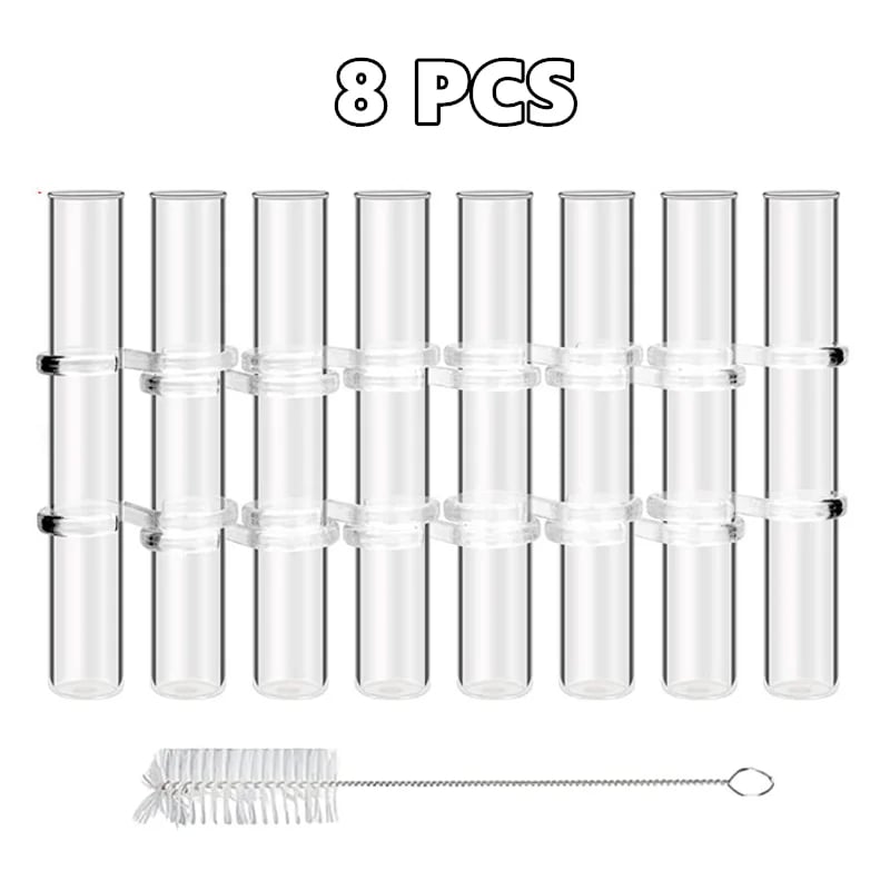 Stornfield | Flexible Flower Vases with Hinges | Modern Glass Tube Vase