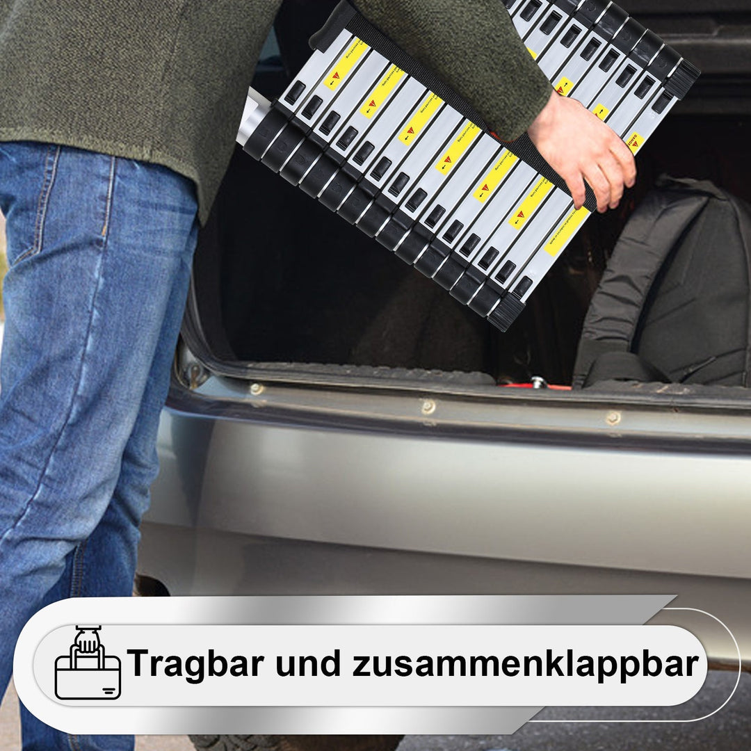 Telescopic Ladder Aluminum Load capacity up to 150kg 2.6m-5m | Stornfield
