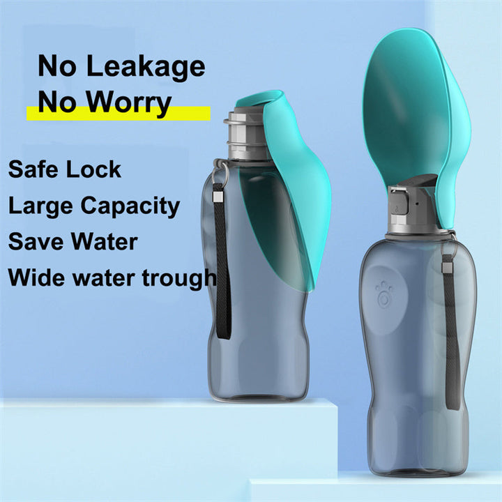 Portable 800ml Dog Water Bottle. | Stornfield