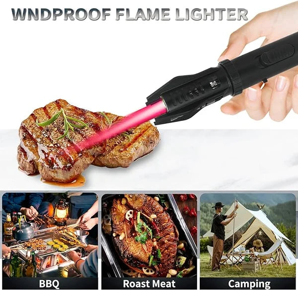 Windproof lighter with torch for self-defense | Stornfield