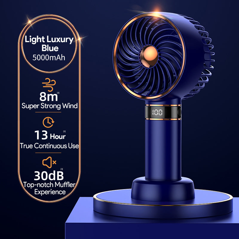 Portable 5000mAh Handheld Mini Air Conditioner Fan | Stornfield