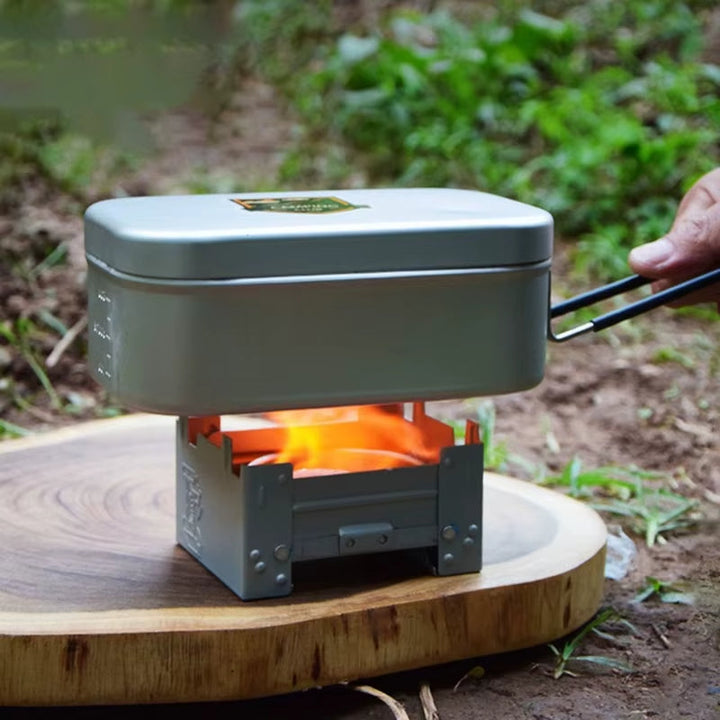 Ultra-Lightweight Folding Ironwood Pocket Size Burner | Stornfield