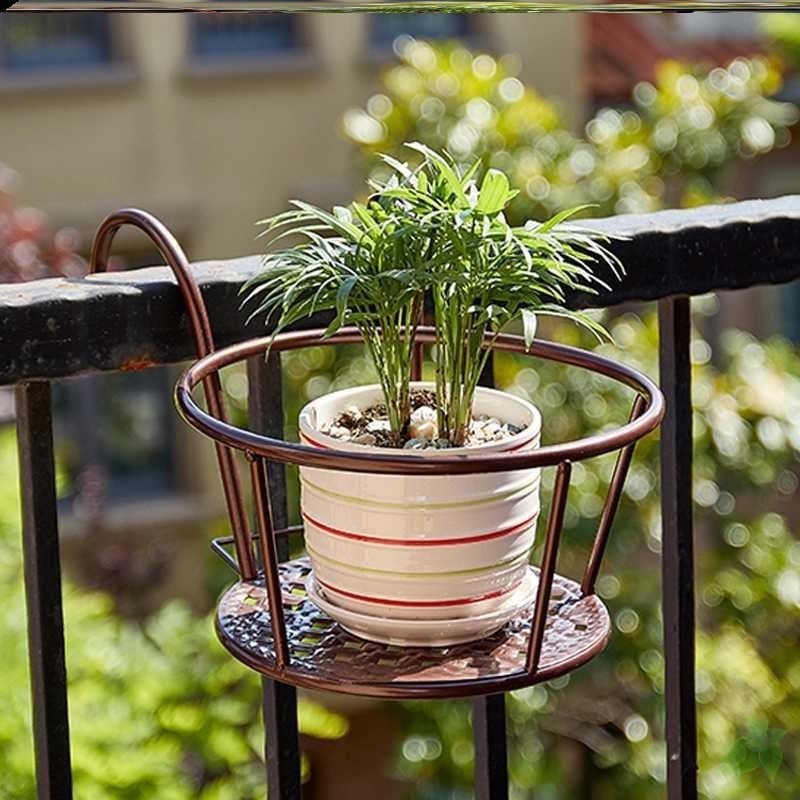 VerdaLift Plant Hanging Shelf — Finally rock-solid support for your balcony dreams | Stornfield