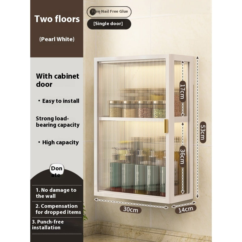 Light Luxury Bathroom Cosmetic Storage Cabinet | Stornfield