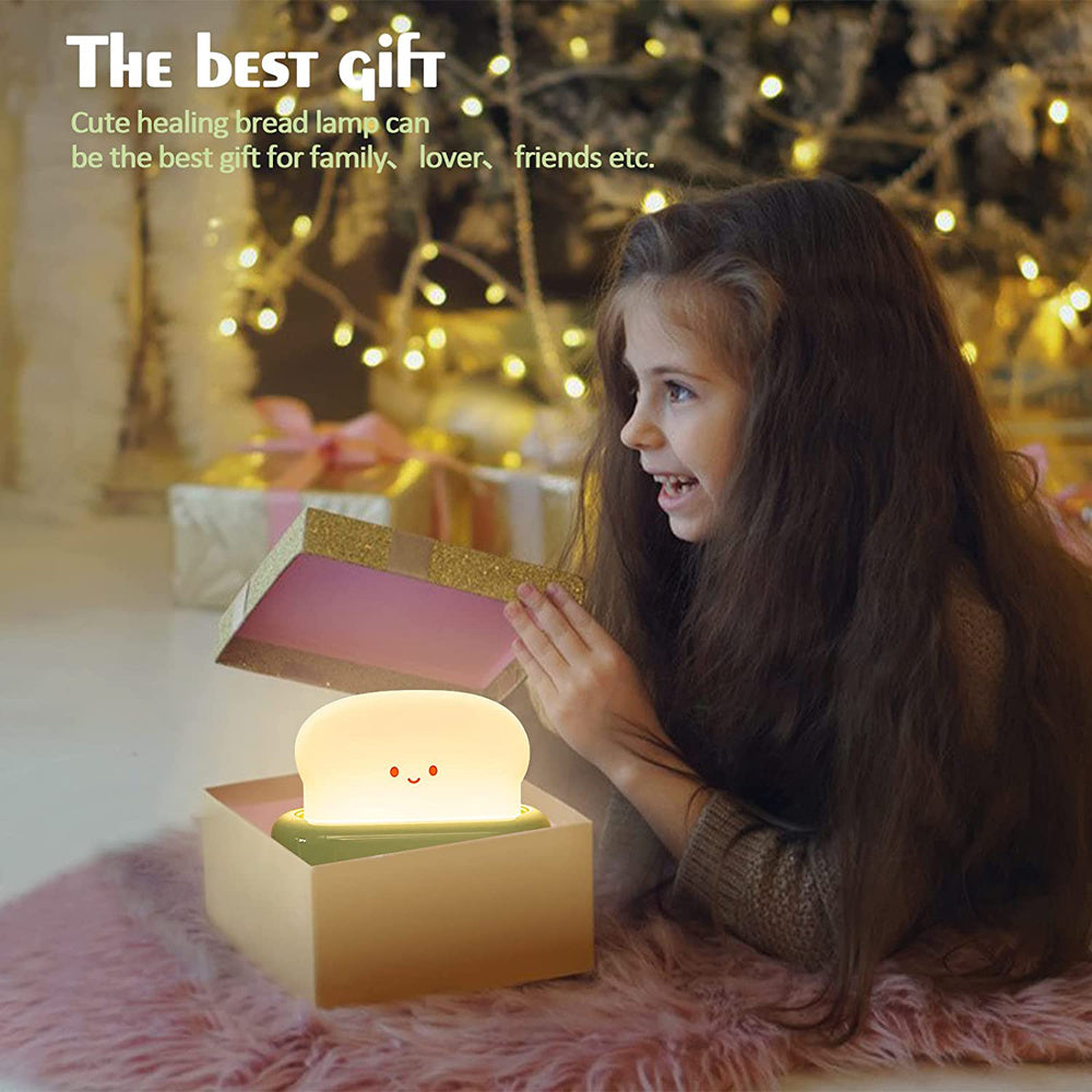 USB Charging LED Bread Night Light with Dimming Function and Timer | Stornfield