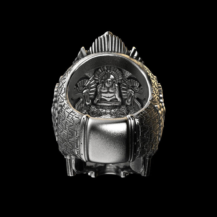 Stornfield | Sterling Silver Black Skull Ring