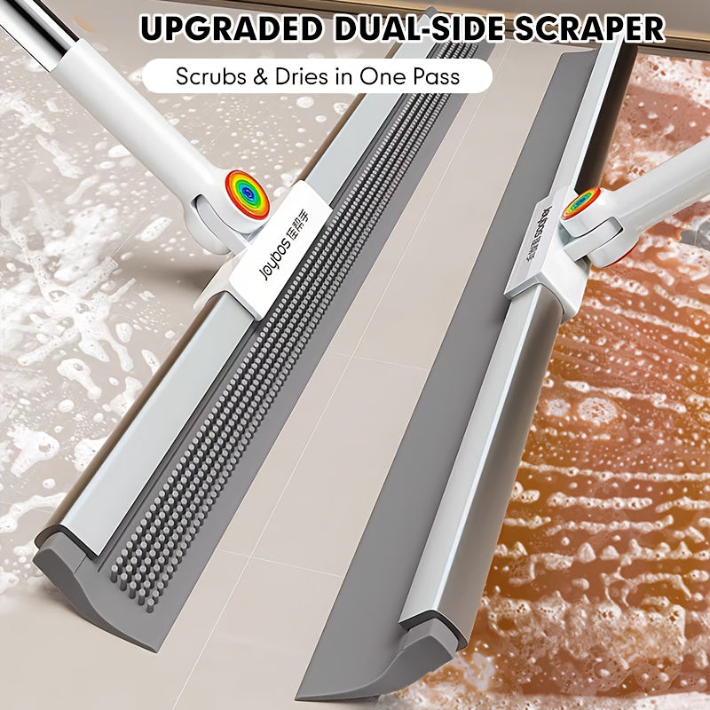 Floor wiper with rubber lip & TPE bristles | Stornfield