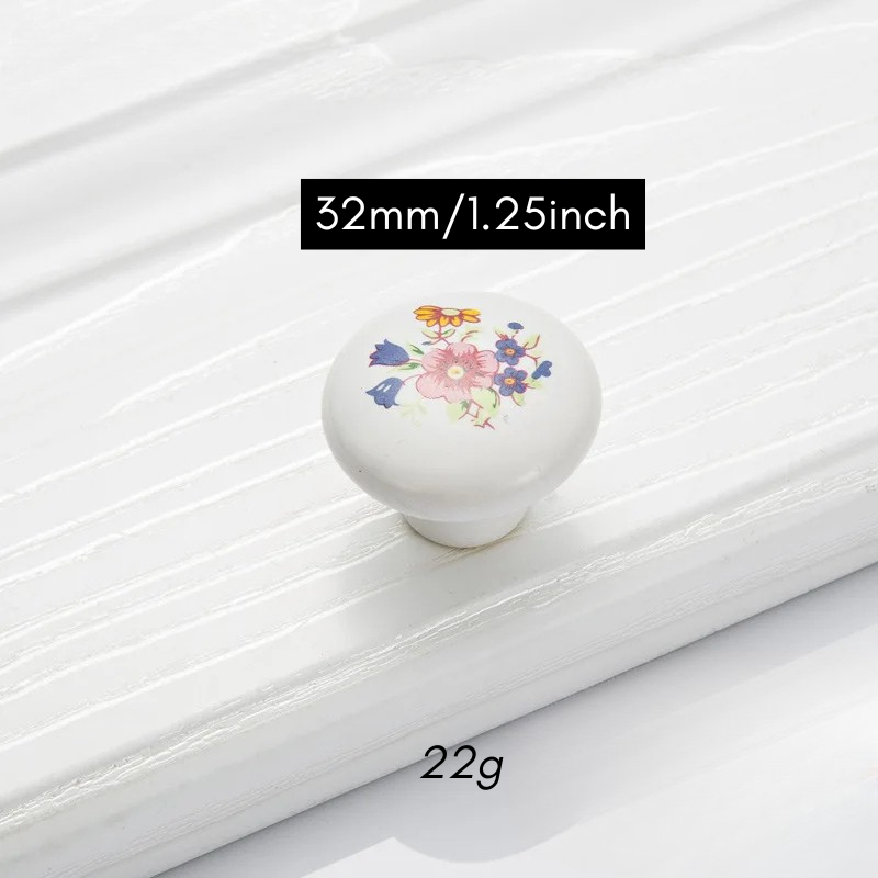 Ceramic Cabinet Drawer Door Furniture Handle and Door Knob | Stornfield