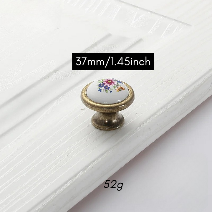 Ceramic Cabinet Drawer Door Furniture Handle and Door Knob | Stornfield