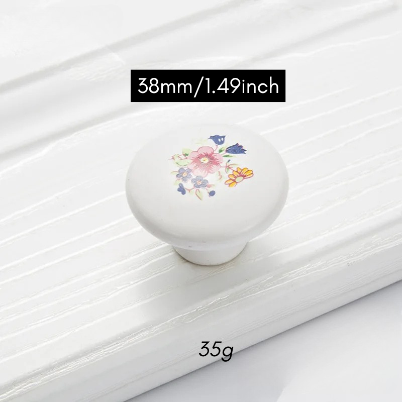 Ceramic Cabinet Drawer Door Furniture Handle and Door Knob | Stornfield