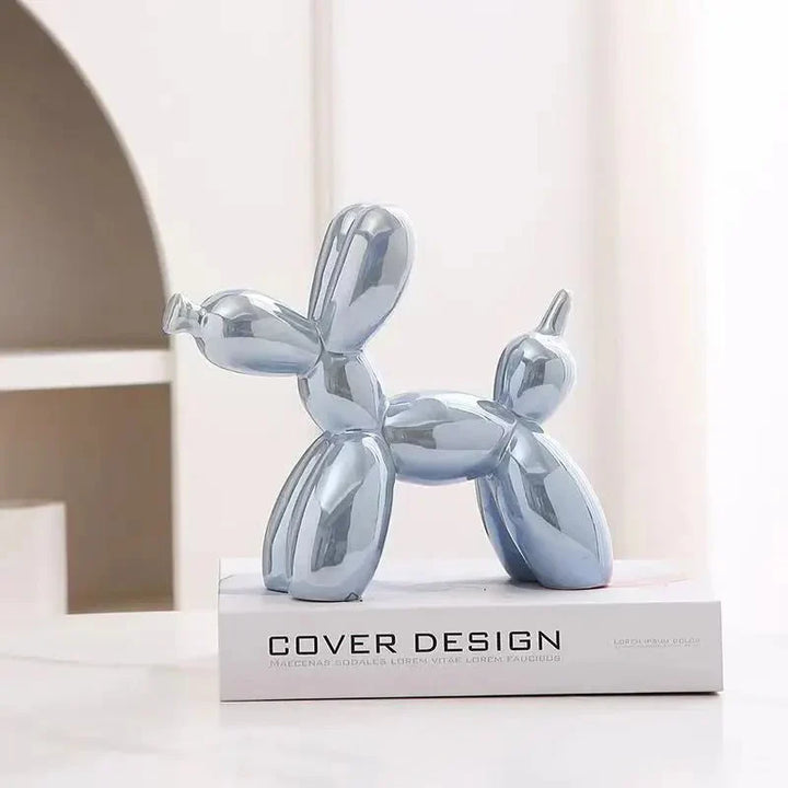 Stornfield | Shiny Balloon Dog Ceramic Ornament