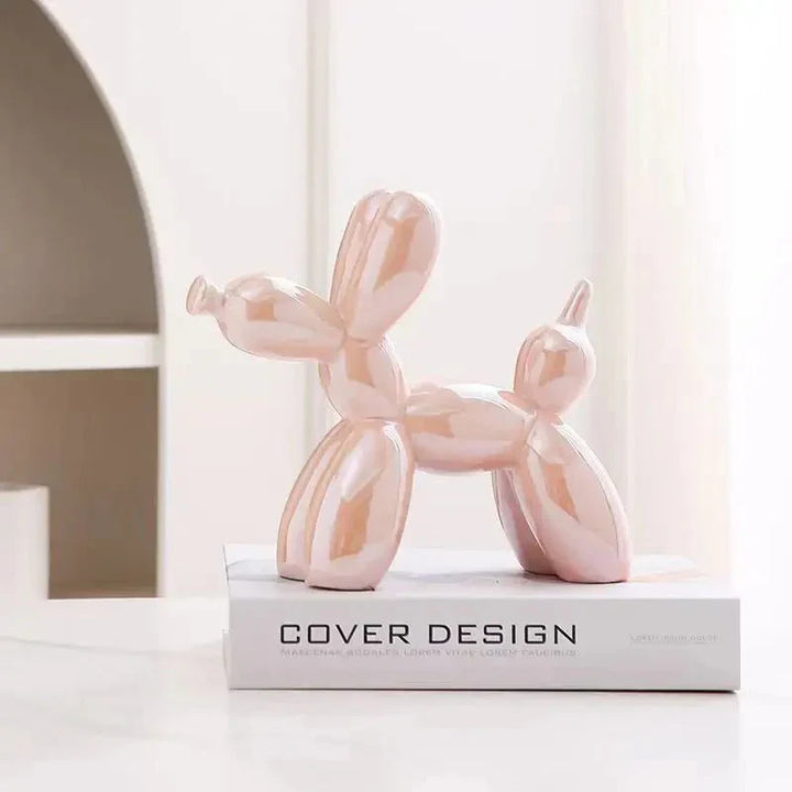 Stornfield | Shiny Balloon Dog Ceramic Ornament