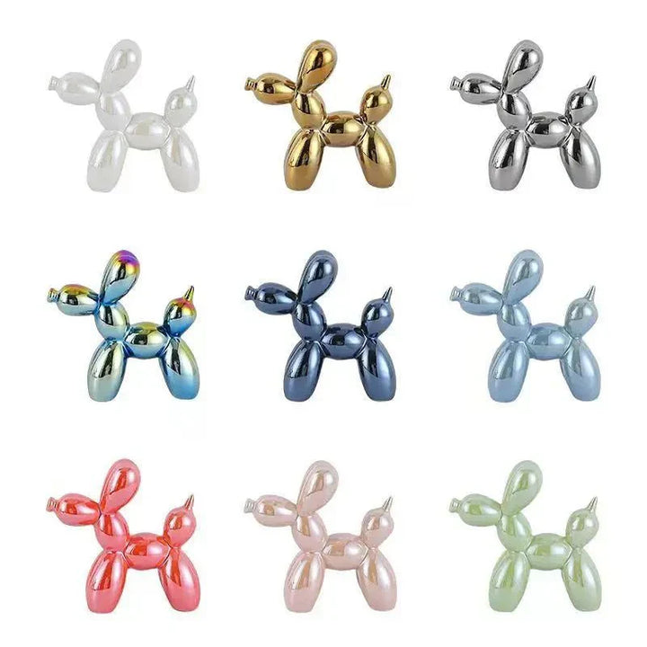 Stornfield | Shiny Balloon Dog Ceramic Ornament