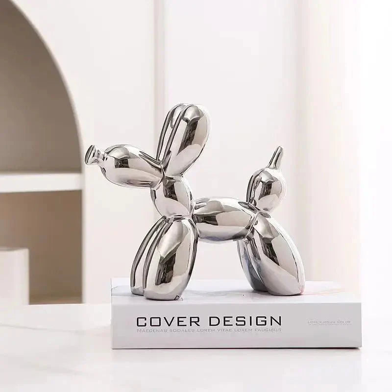 Stornfield | Shiny Balloon Dog Ceramic Ornament
