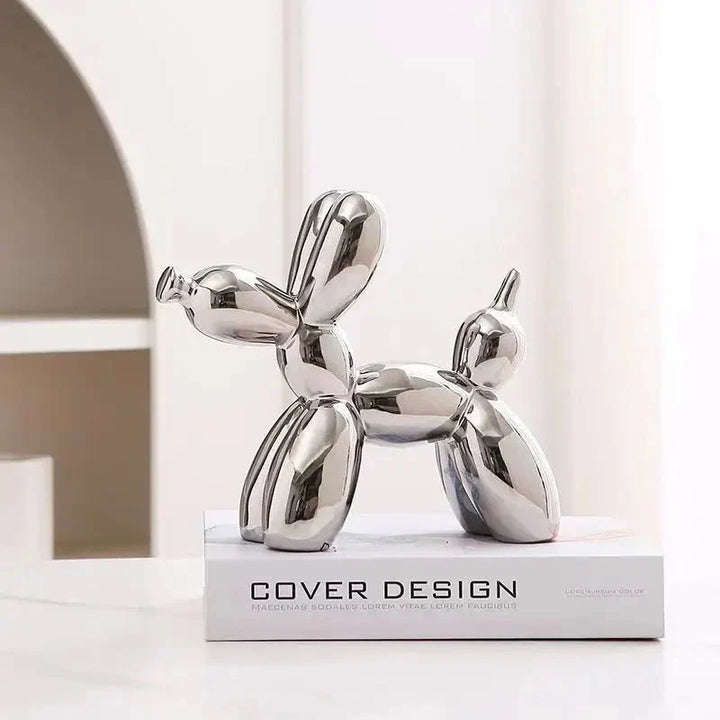 Stornfield | Shiny Balloon Dog Ceramic Ornament